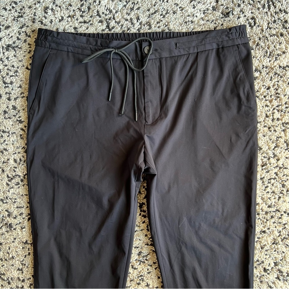 TMB Tombolini Zero Gravity Black Running Jogger Pants Stretch *Drawstring Broken - Picture 4 of 16